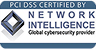 Certified by PCI DSS
