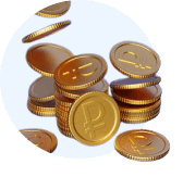 Select currency & enter amount