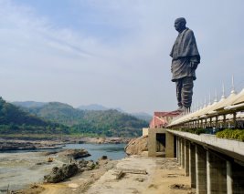 Gujarat - Statue Of Unity With Dwarka And Somnath