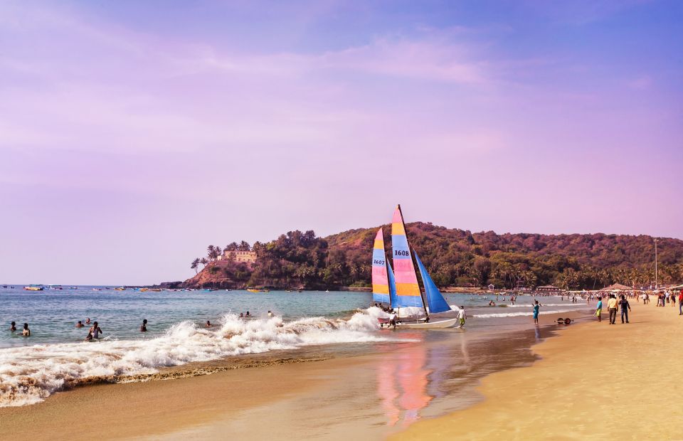 Baga Beach In Goa